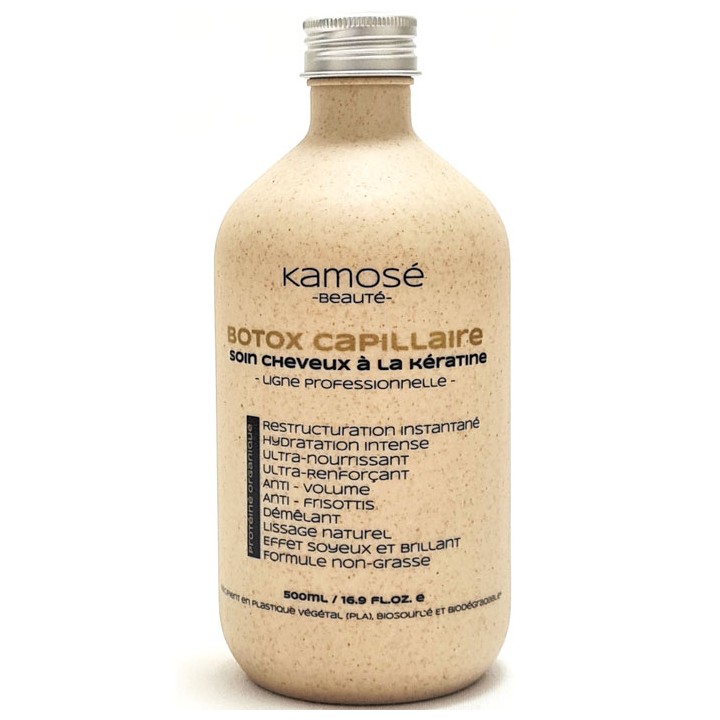 Kamosé Botox Capillaire Soin Avancé à la Keratine Recharge 500ml